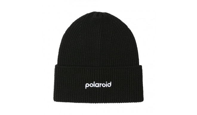 POLAROID BEANIE BLACK