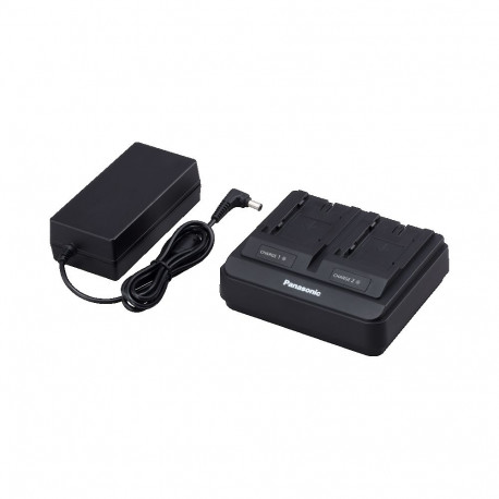 Panasonic Dual Battery Charger AG-BRD50E for  the AG-VBR series of batteries