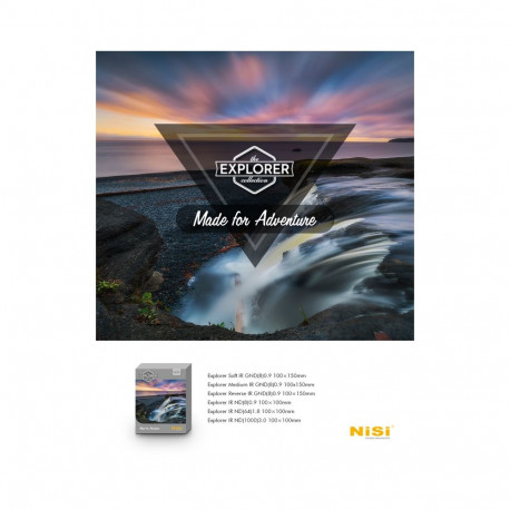 NiSi Square Filter Explorer 100x150mm Medium IRGND8 3Stop