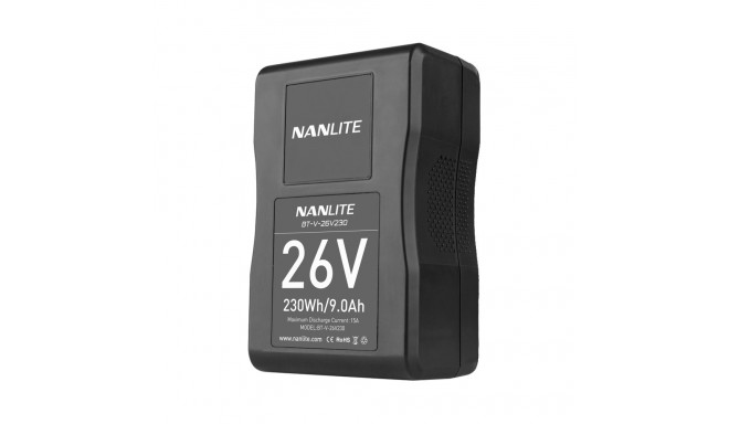 NANLITE BATTERY V-MOUNT 26V 230WH