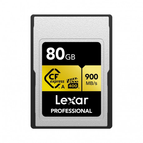 Lexar mälukaart CFexpress Pro Gold VPG400 R900/W800 (Type A) 80GB