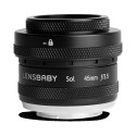 Lensbaby Sol 45 objektiiv Fuji X