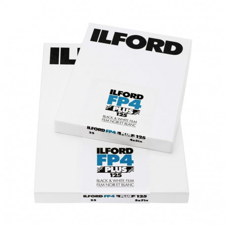 Ilford film FP4 Plus 4x5 25 lehte