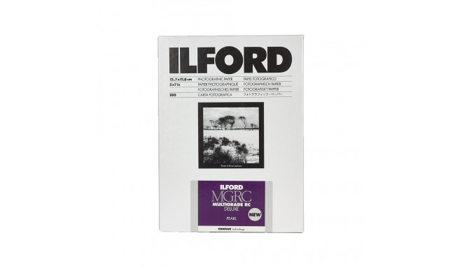 Ilford fotopaber Multigrade RC Deluxe Pearl 17,8x24cm 25 lehte