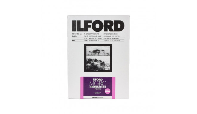Ilford photo paper Multigrade RC Deluxe glossy 24x30.5cm 10 sheets