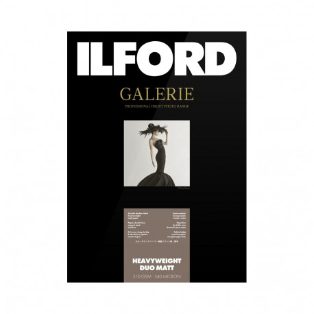 Ilford fotopaber Galerie Heavyweight Duo Matt 310g A3 25 lehte