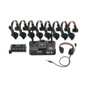 HOLLYLAND SOLIDCOM C1 PRO  WIRELESS INTERCOM SYSTEM WITH 8 ENC HEADSETS WITH HUB STATION