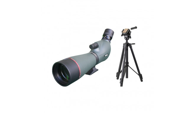 Focus spotting scope Viewmaster 16-48x65 + Velbon Videomate 638