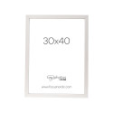 Focus photo frame Rock 30x40cm, white