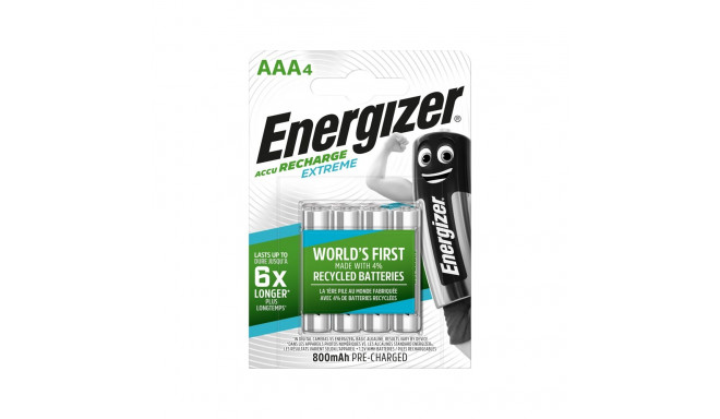 ENERGIZER RECHARGE EXTREME ECO AAA 800MAH 4 PACK