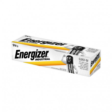 Energizer Industrial 9V 12 pack