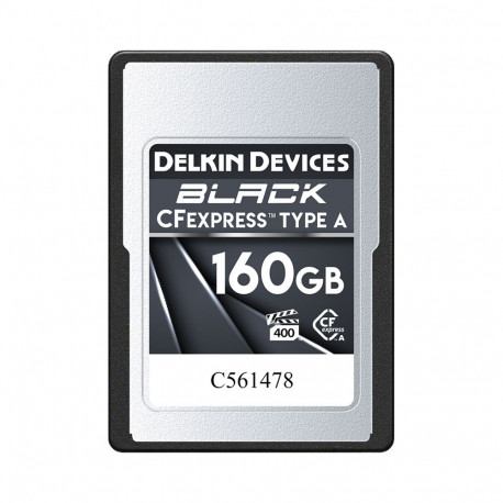 Delkin CFexpress BLACK, VPG400, R880/W790 (Type A) 160GB