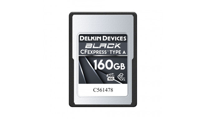 Delkin CFexpress BLACK | Type A | VPG400, R880/W790 / 160GB