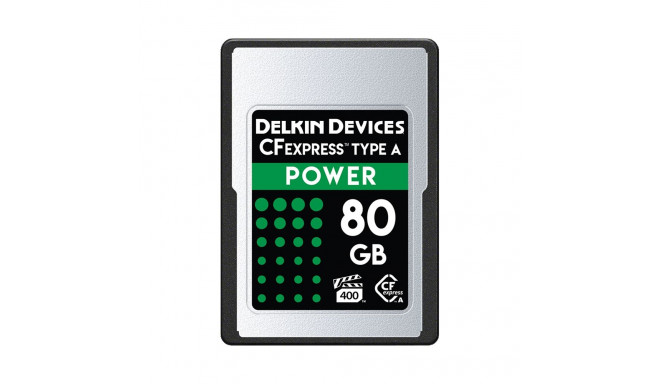 Delkin CFexpress POWER I Type A I VPG400, R880/W790 / 80GB