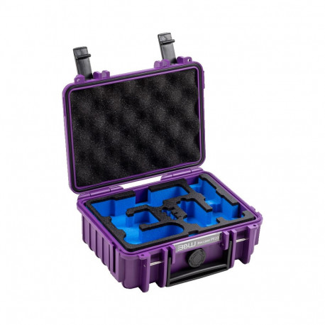 BW kaitsekohver Type 500 DJI Osmo Pocket 3 Creator Combo jaoks, lilla