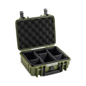 BW OUTDOOR CASES TYPE 1000 / BRONZE GREEN (DIVIDER SYSTEM)