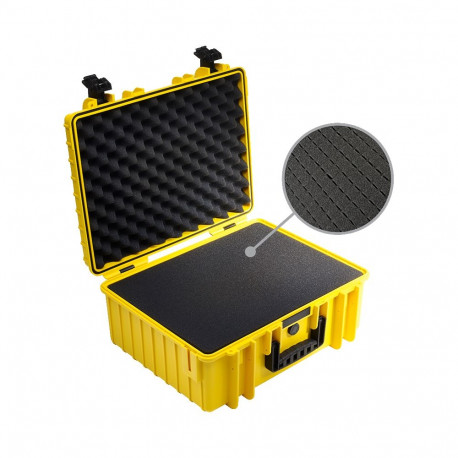 BW Outdoor Cases Type 6000 / Yellow (pre-cut foam)