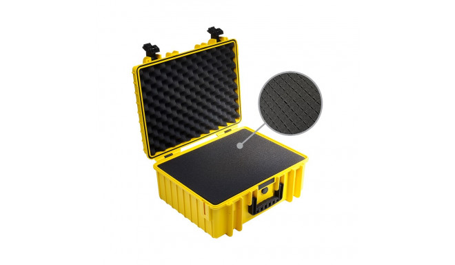 BW OUTDOOR CASES TYPE 6000 / YELLOW (PRE-CUT FOAM)