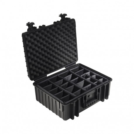 BW Outdoor Cases Type 6000 / Black (divider system)