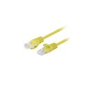 PATCHCORD CAT.5E UTP 2M YELLOW FLUKE PASSED LANBERG 10-PACK