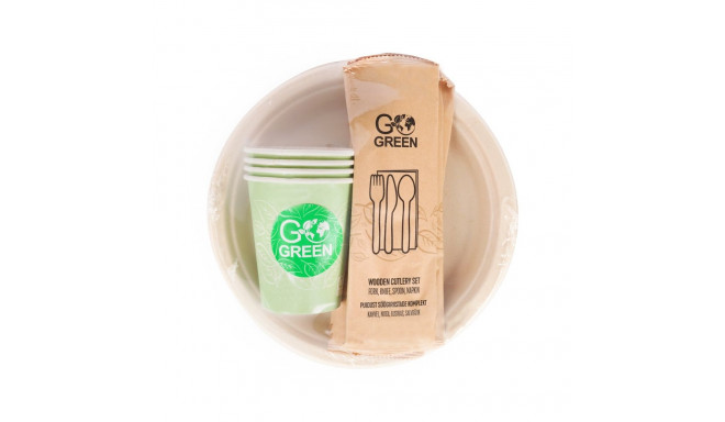 Go Green Picnic Set for 4 Persons