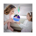 Elight L1 2in1 Rotating Star Sky projector and Night lamp with 4x AAA / USB Cable Blue