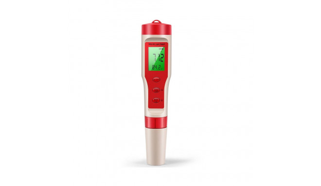 IVY Aqua H41 4in1 Water Quality & Hardness meter pen measures TDS EC Temperature PH White