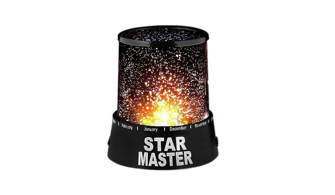 Elight STM Star Master Dual Mode Star Sky projector with 4x AA / USB Cable Power Black