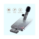 CP K8 Mini USB-C Беспроводной Микрофон для Смартфона с чистым звуком и шумопоглашением (5.7x1.5cm) Ч