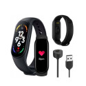 iWear SM7 Fitnesa IP67 Aproce 0.96'' TFT ar HR & Asinsspiediena mēr. / Soc. tīkli / Miega monitoru M