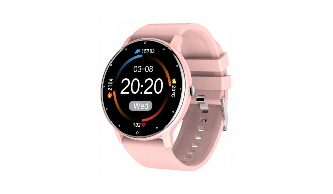 iWear 2023 Супер тонкие Круглые Смарт-часы с 1,3'' HD IPS дисплеем изм. HR & кровяного давления / Со