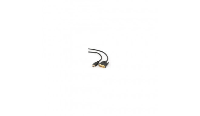Gembird HDMI to DVI male-male cable with gold-plated connectors  1.8m