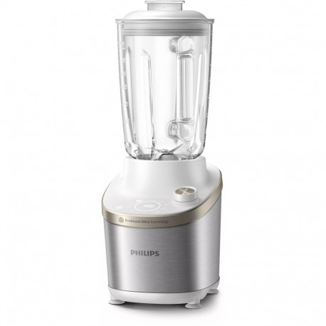 Philips 7000 series HR3760/01 blender 2 L Tabletop blender 1500 W Stainless steel  White 87203890135