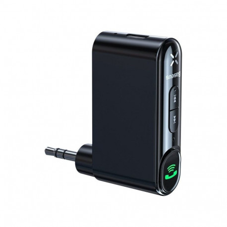 Baseus Qiyin AUX Car Bluetooth Receiver Black
