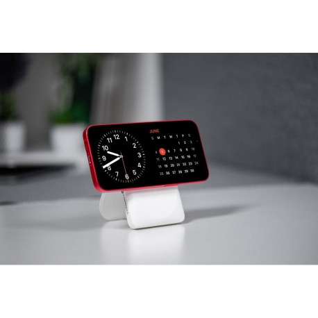 Powerbank compatible with MagSafe Forcell F-Energy MagStand F10K2 QC3.0 PD 5A 20W 10000 mAh white