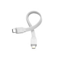 Powerbanka Joyroom JR-PBM01 magnetická 10000mAh 20W se stojánkem + Lightning kabel - USB-C - bílá