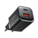 Rychlá nástěnná nabíječka Joyroom JR-TCF08EU Speed ​​​​Series 30W PD/QC/AFC/FCP – černá