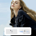 Sluchátka do uší Joyroom JR-EC06 USB-C - stříbrná