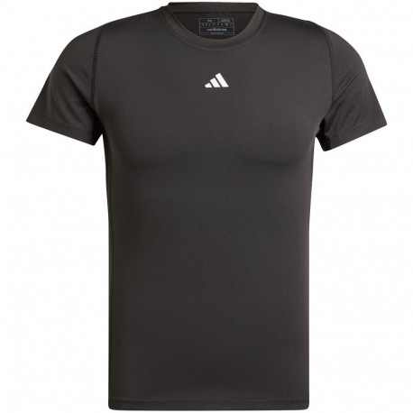 adidas meeste särk Techfit Aeroready IS7606 lühikeste varrukatega 2XL, must