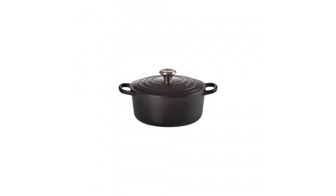 Le Creuset Signature Roaster round 26cm black Schwarz (21177260000430)