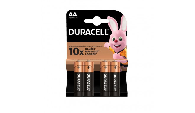 Patareid AA DURACELL Basic 1,5V 4tk