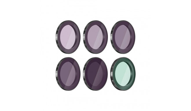 Set of 6 filters Freewell for DJI Action 4