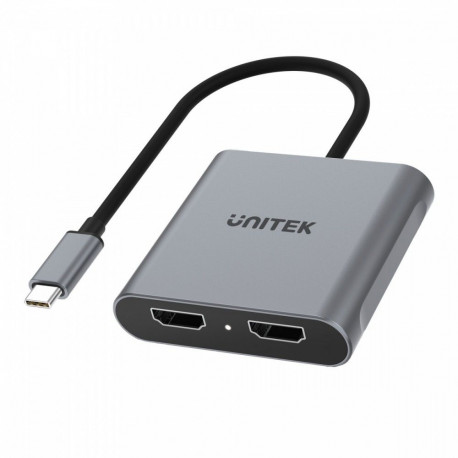 USB-C - 2x HDMI 2.0 adapter; 4K MST; M/F