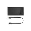 Powerbank PowerPlay 20S 20000mAh 22,5W 3x USB-C 1x USB-A black