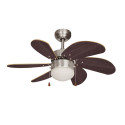 Ceiling Fan with Light EDM Aral Wengue Wengue A 50 W Ceiling Fan with Light EDM Aral Wengue Wengue A 50 W