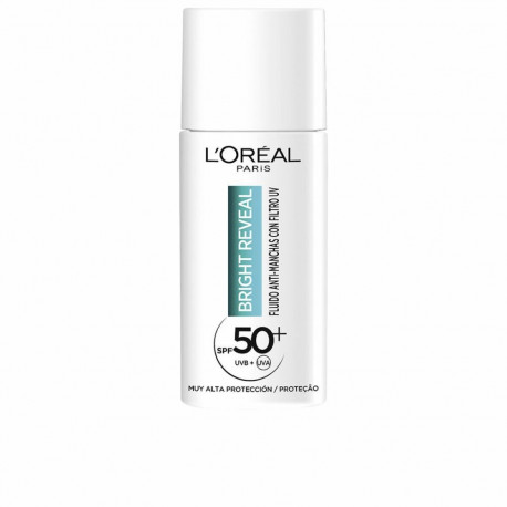 Anti-Brown Spot Treatment L'Oreal Make Up Bright Reveal Spf 50 Spf 50+ 50 ml Niacinamide