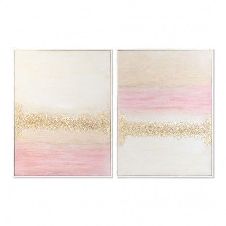 Maal DKD Home Decor Abstraktne Kaasaegne 90 x 4 x 120 cm (2 Ühikut)