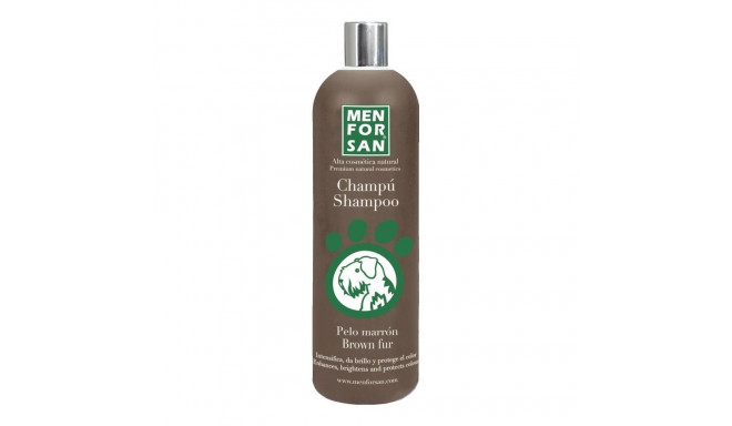 Pet shampoo Menforsan 1 L Dog Chestnut hair