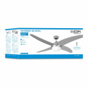 Ceiling Fan with Light EDM Caspio 60 W Chromed