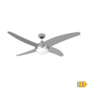 Ceiling Fan with Light EDM Caspio 60 W Chromed